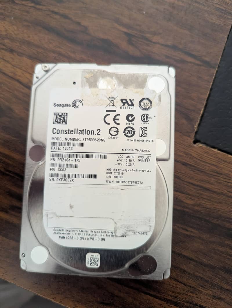 Hard Drive / Hard Disk 12