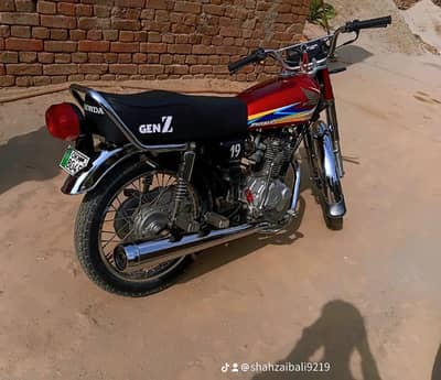 Honda cg125 2019model for sale