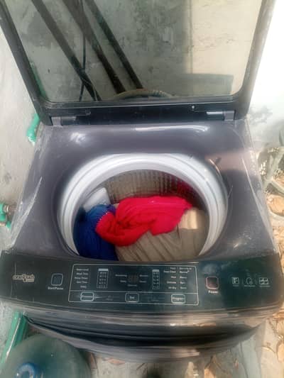 haier automatic washing machine and dryer 8 litre