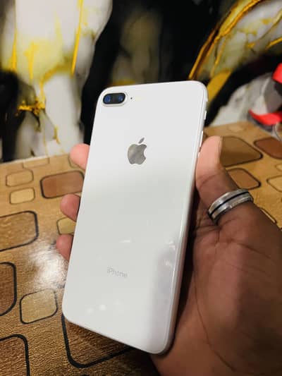 Iphone 8 plus PTA aprrove 64gb white colour