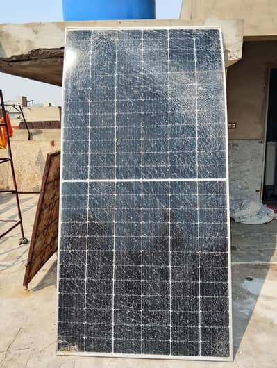 2 Broken Glass solar panel with working condition