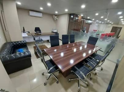 Fully Furnished Office For Rent Main Airport Road Near Yasir Broast and Saver Food