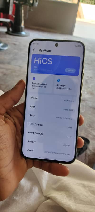 tecno spark 40 pro plus new all ok with bocx