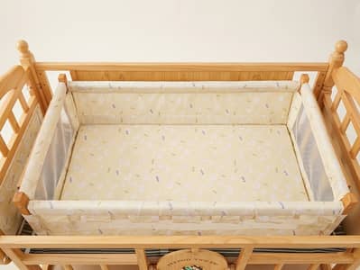 Wooden Baby Crib Bed – Brand New(Not Assembled)
