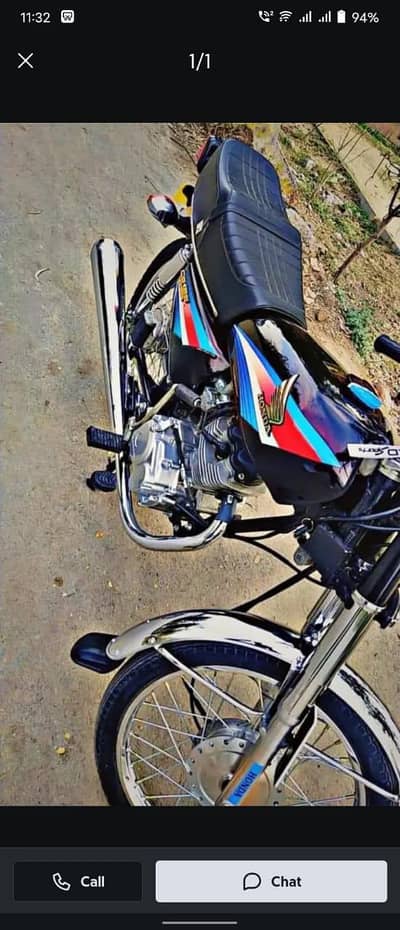 Honda 125cc bike argent for sale