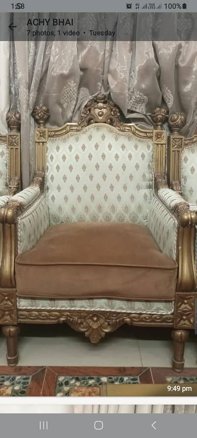 9 seater sofa set for sale mint condition.