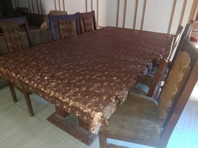 6 chair dinning table set