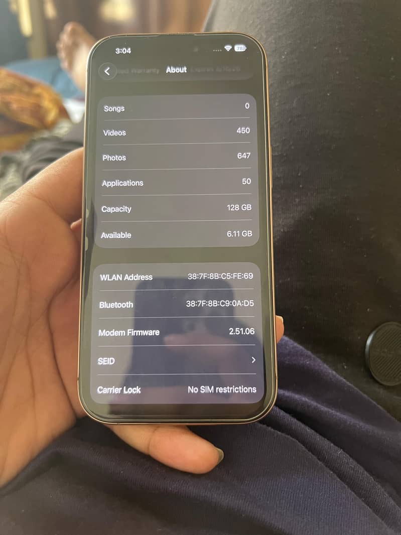 Iphone 16 pro 6