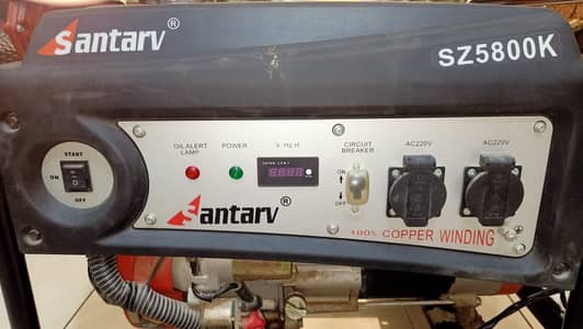 Santary 3.5 KVA New Generator only 36hrs Used