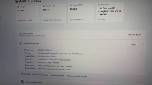 HP Elitebook x360 1030 G8 notebook