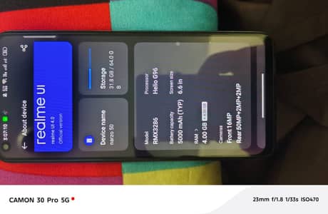 realmi narzo 50 available for sale