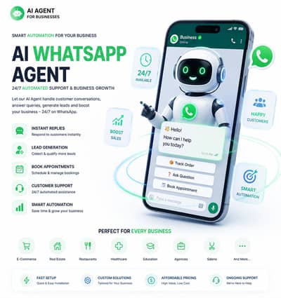 AI WhatsApp Agent & Business Automation Service | Custom AI Chatbot