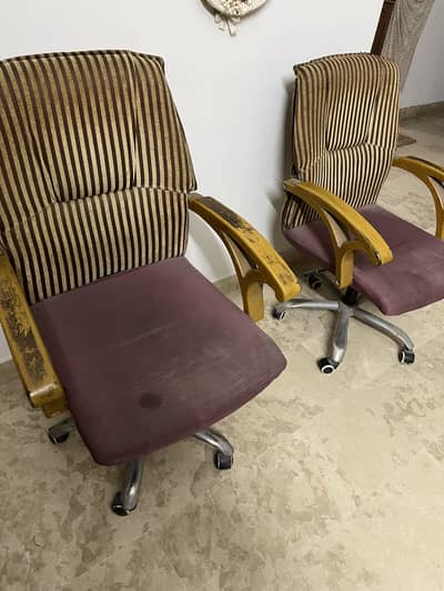 2 office chairs for sale