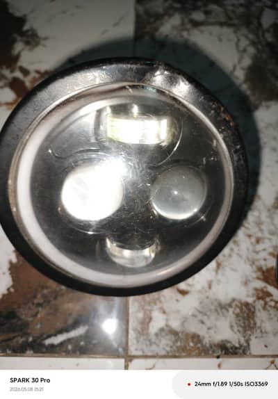 high speed infinity 150cc bike head light  with wind shield
