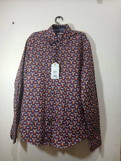NEXT UK ORIGINAL M  Size 39-41 inch F/S SHIRT