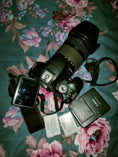 Canon 700D with 18/135 Lens