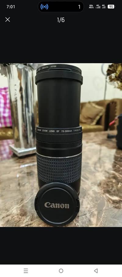 Canon EF 75-300mm f/4-5.6 III Lens