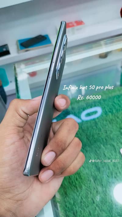 infinix hot 50 pro Plus 10 by 10 creation 3 months warranty with box