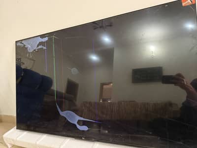 Tcl 55inch 4k UHD Panel broken