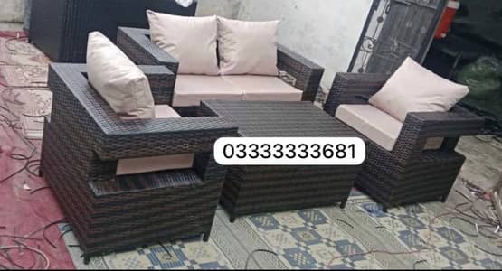 Rattan Sofa Sets Outdoor Lawn Dining