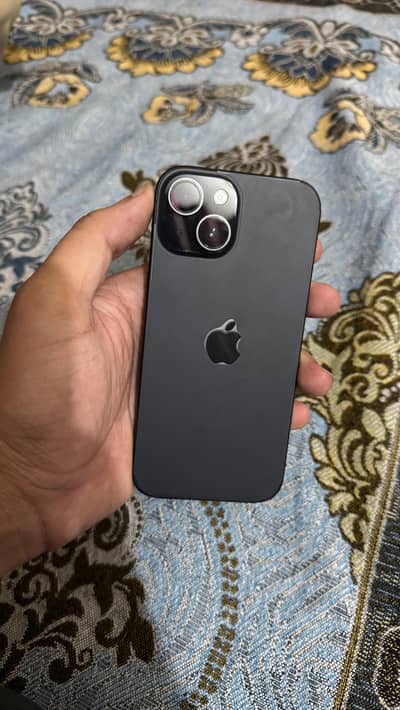 iphone 15 jv 88 health with original box black colour 10/9.8 condition