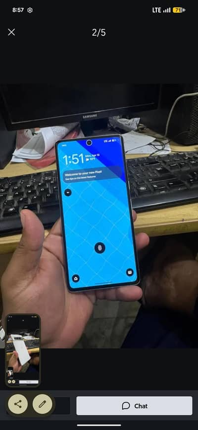 google pixel 7pro exchange possible only Samsung mobile s23 A34 À54 ya