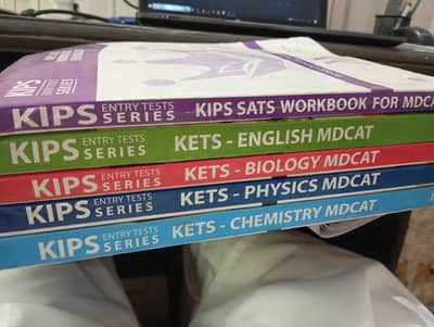 Kips entry test books in good condition