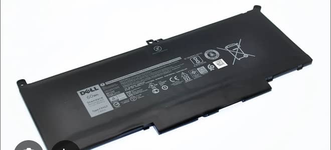 Original Dell Latitude 7480 Battery - F3YGT 60Wh 4-Cell Genuine