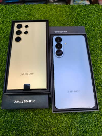SAMSUNG S24 ULTRA 512gb And S26 PLUS OFFICIAL APPROVED FULL warranty