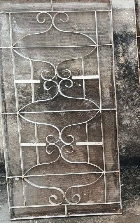 iron window security grill 0