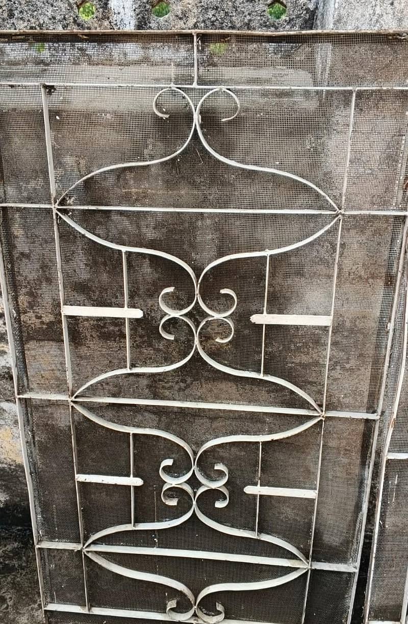 iron window security grill 1