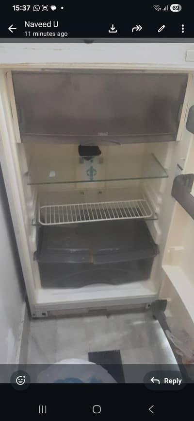 old refrigerator