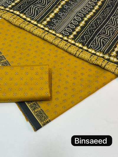 bin Saeed Lawn 3pc Price 2800