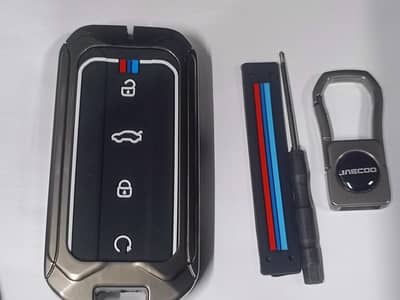 Luxury Premium Metal Smart Car Key Cover Key Case With Key Chain