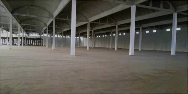 1 Lac sqft warehouse available for rent in Rawat industrial estate Rawalpindi