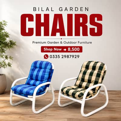 Garden chair | Outdoor Rattan Furniture | UPVC outdoor chair | chairs
