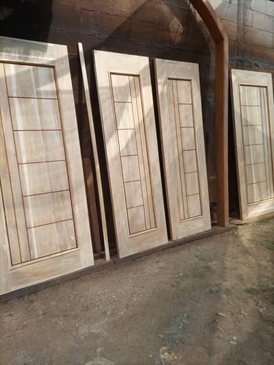 new solid wood door