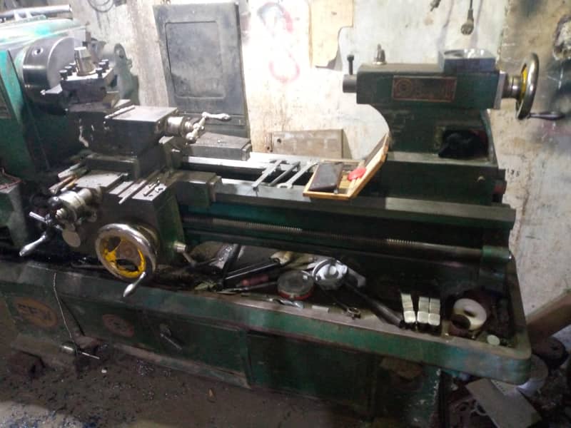 Lathe machine 4