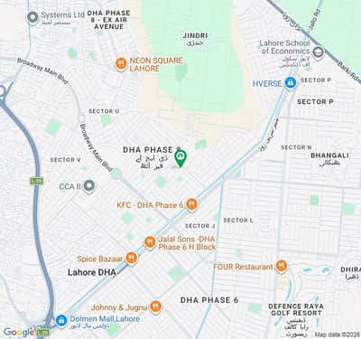Prime 1 Kanal Plot for Sale in DHA Phase 8 Block T Plot # 1655"