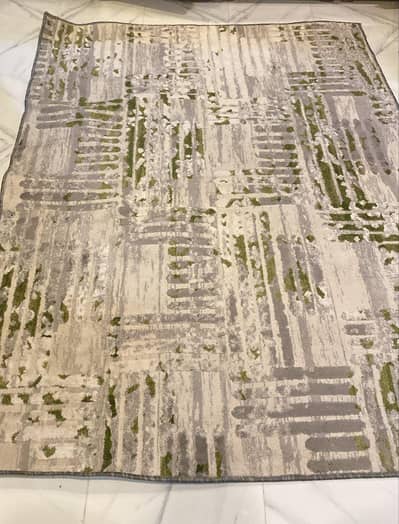 Turkish rug one time used