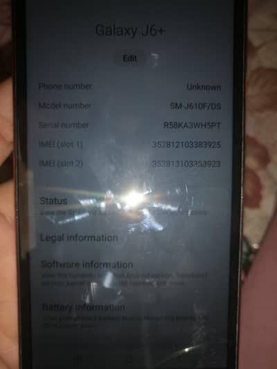 Samsung galaxy j6 all ok glass halka sa crec hybrid
