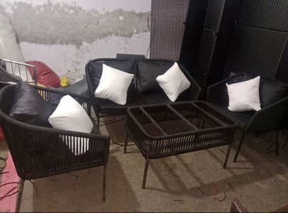 Rope Sofa Sets Outdoor Lawn Furniture