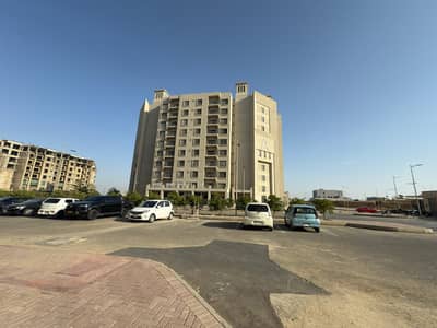 1400 Sq Ft 2BHK Outer West Open, Jinnah Facing Apartment Paragon Apartments, Bahria Town Karachi Prime Location with All Amenities Nearby.
