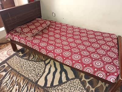 Single Bed for sale original lasani wood made in used