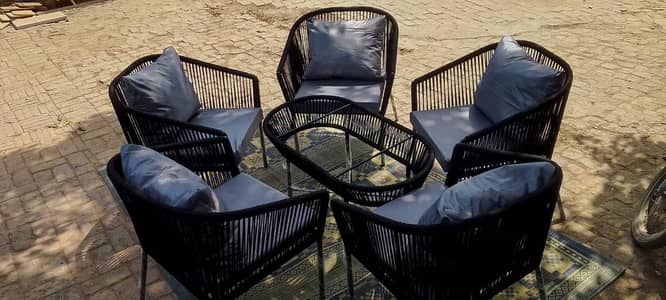 Rope Furniture Outdoor Lawn Chairs