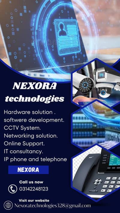 Laptop CCTV cameras IP phones & others