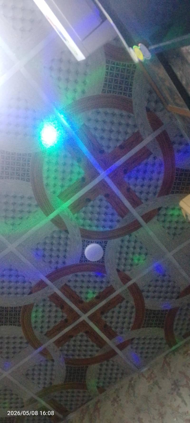 disco light with Bluetooth speaker time clock and radio 1