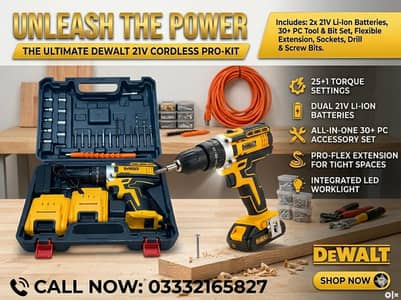 DeWalt Cordless Drill Machine