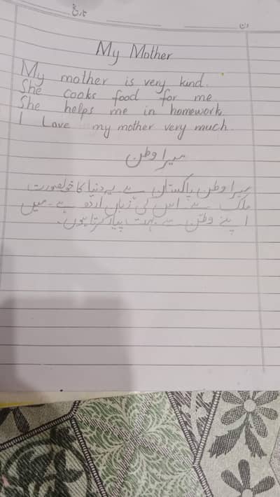 hand writting assignment work