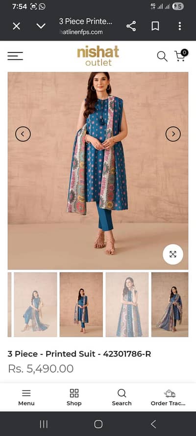 Nishat 100% Original Outlet Stock